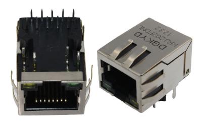 1000BASE Ethernet Cable Cat6 RJ45 connector Modular Jack with PBT Black Housing
