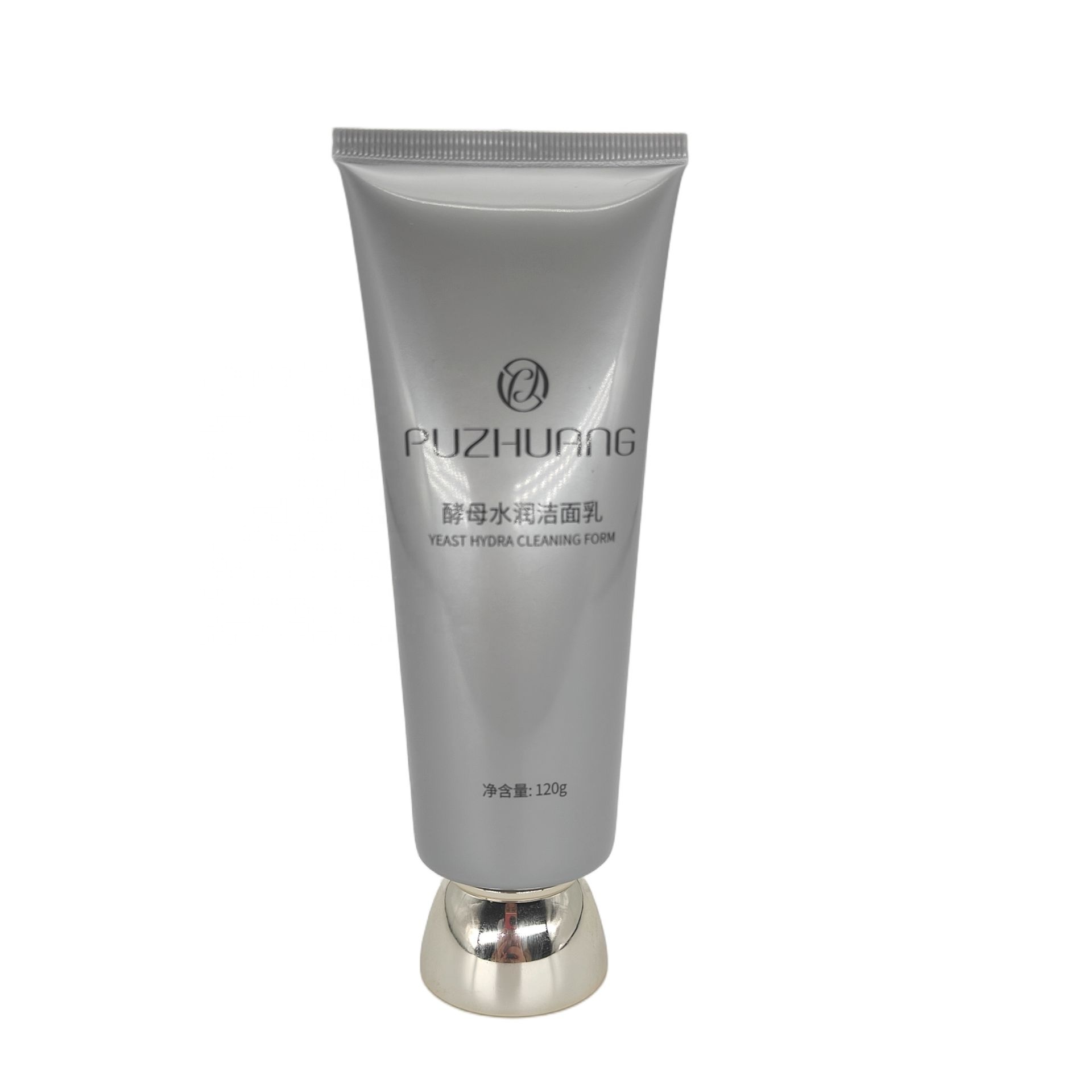 The Skincare Aluminum Biodegradable Frosted Transparent Finish Ml Sunscreen Shampoo 100ml Face Wash Tube