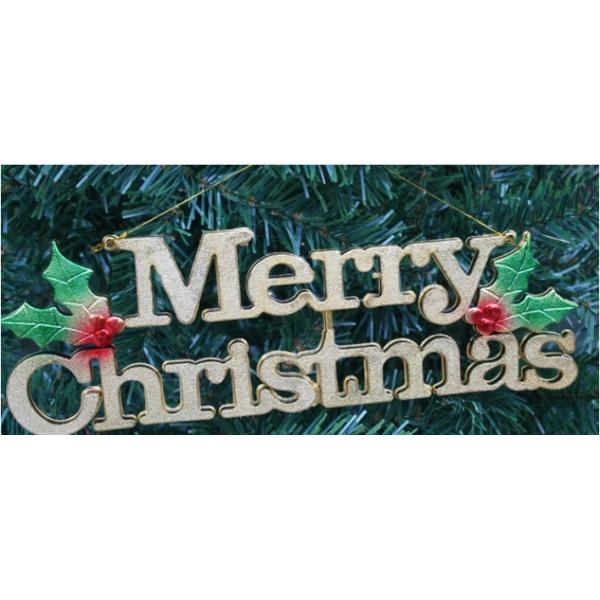 M54 alphabetical Merry christmas card with lanyard shop glass door decoration hanging tree