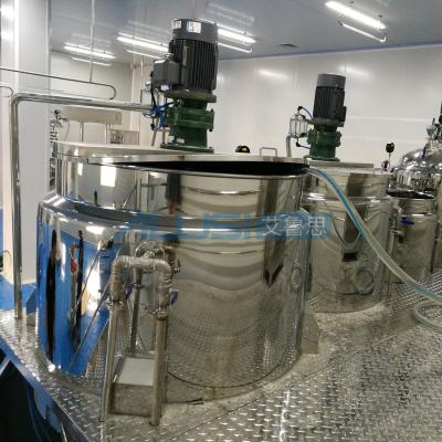 Mélangeur homo de lavage liquide, valves de homogénisateur de malaxeur de shampooing