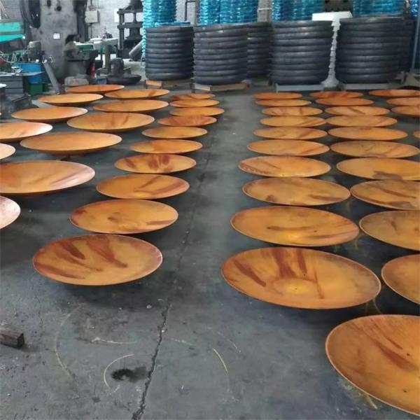 Metal Stamping Firebowl Customized Steel Fire Pits Weather Resistance