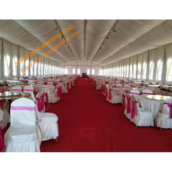 1000 People Capacity Wedding Ceremony Tent  Made of Extruded Aluminum Event Marquee