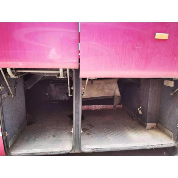 O tipo usado ZK6116 48 de Yutong do ônibus de excursão assenta a direção esquerda de embalagem Nude do chassi da bolsa a ar do ônibus do passageiro das portas dobro