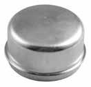 Drive In Installation Galvanized 1.98'' OD Trailer Grease Cap