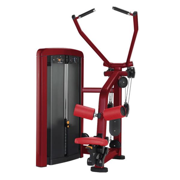 O material desportivo resistente comercial do Gym assentou a máquina do pulldown do lat