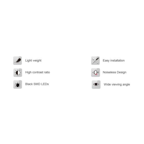 P1.5mm Pixel Pitch COB HD LED дисплей Видеостенка Китайское происхождение Производители