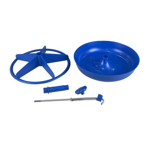 Farrowing Cage Round Feeder Trough 33.5cm Plastic Piglet Feeder