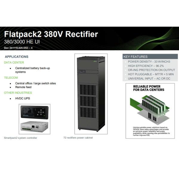 In Stock Valere ELTEK Rectifier Module FP2 Switching Power Supply Flatpack2 380V/3000W HE UI (241119.825)