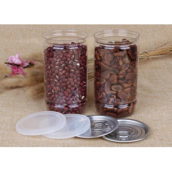 Влагостойкий рециркулируйте чонсервные банкы еды ясного ЛЮБИМЧИКА опарников любимчика пластичные для порошка/питья