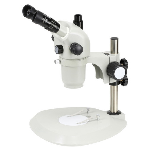 Stereo Optical Microscope Zoom Ratio , Trinocular Stereo Microscope With Camera
