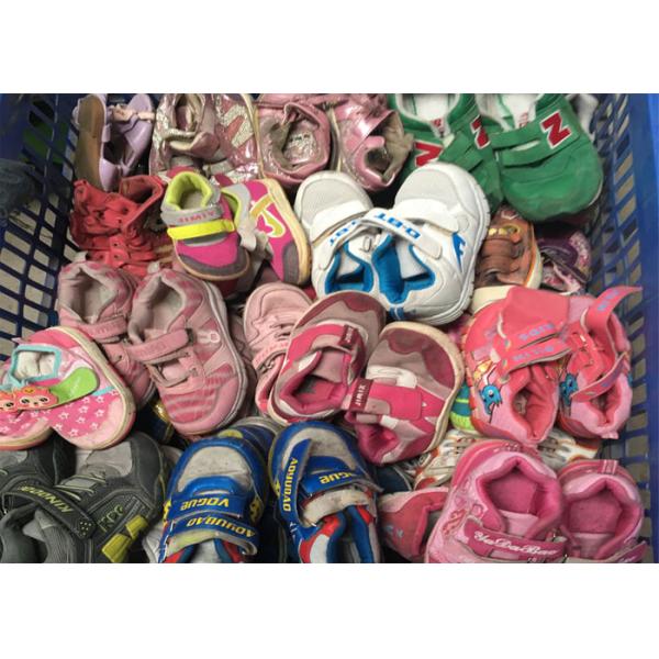 Mixed Type Used Children'S Shoes Holitex Second Hand Clothes Shoes For Summer