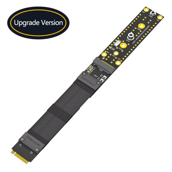 M.2 NGFF Ключ M NVMe SSD расширитель кабеля PCIe3.0 X4 Full Speed High Speed SSD расширитель кабеля для настольных компьютеров