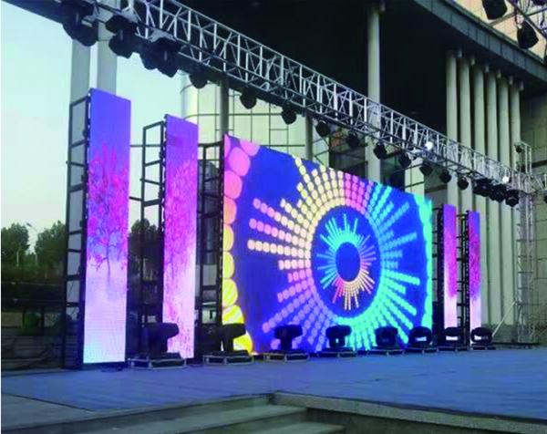 Epistar Chip Outdoor Rental LED Display 5.95mm Pixel Pitch SMD1921 100000 Hours Life Span
