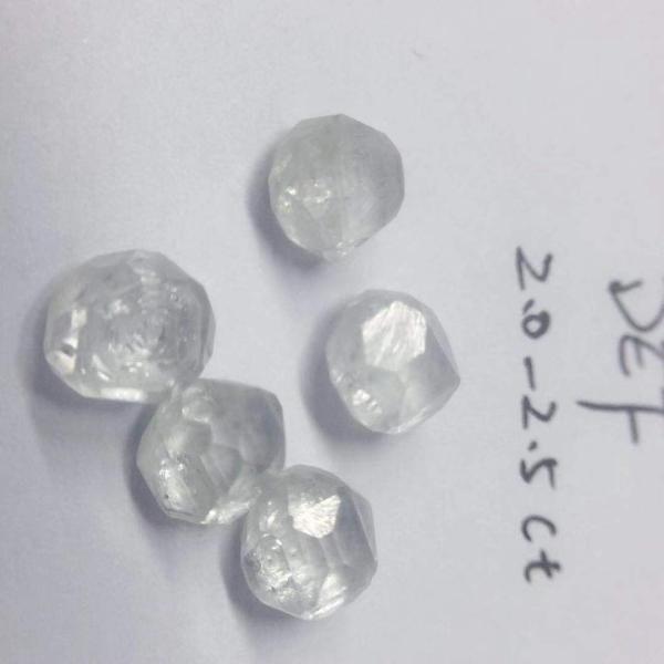 Rough Blue Lab Created Diamond Jewelry HPHT Synthetic For Polishing