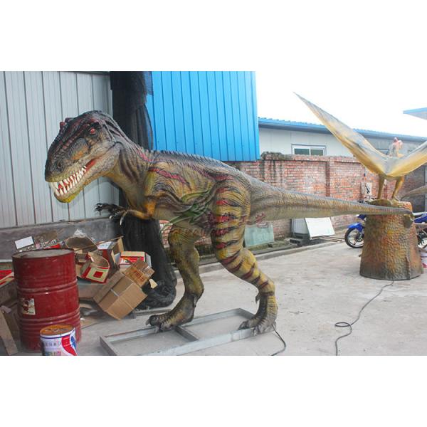 Coin - Operated Animatronic Dinosaur For Indoor / Outdoor Children's Playground