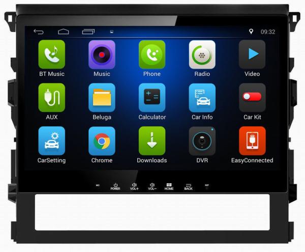 Ouchuangbo car gps navi android 8.1 for Toyota Land Cruiser 2016 with wifi bluetooth audio 4*45 Watts amplifier