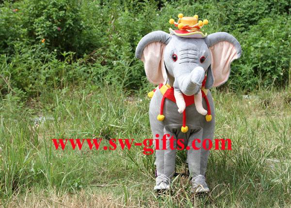 Park Equipment Electric Arcade Coin Operated Plush Stuffed Walking Animal Music Kiddie Rid