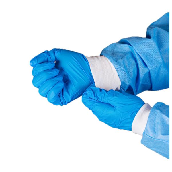 No Burr Medical Surgical Gown Wearing Resistant With Ultrasonic Heat Seal