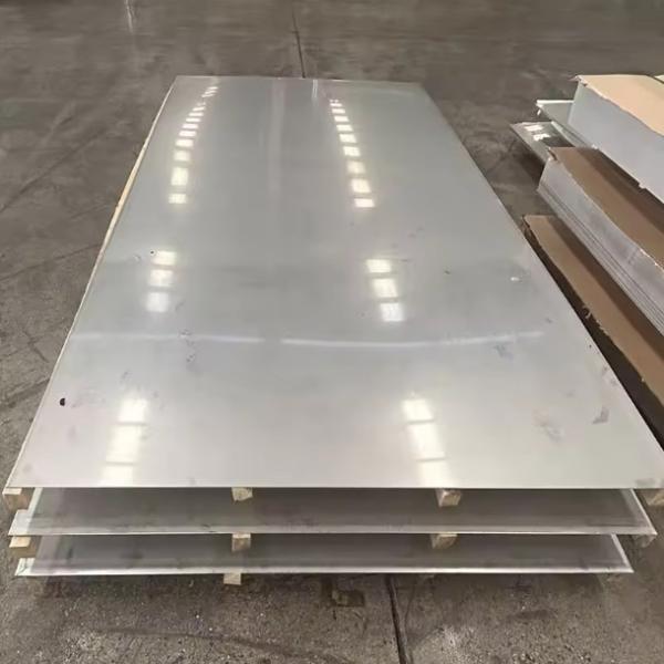 Résistance à la corrosion 8K miroir 316 304 201 430 tôle en acier inoxydable laminée à froid avec une forte plasticité