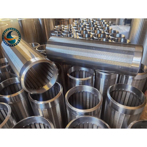Polished Wedge Wire Screen Pipe Stainless Steel 316l 321 Surface Profile