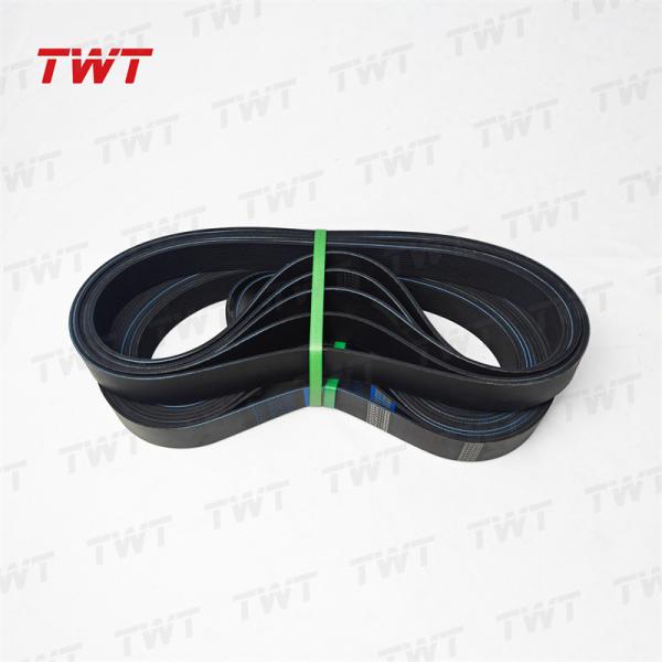 Twt 10007-53213 12PK1189 Sinotruk Dump Truck Engine Rubber Ribbed V Belt 1000753213 12PK1189 for Shacman Delong Truck
