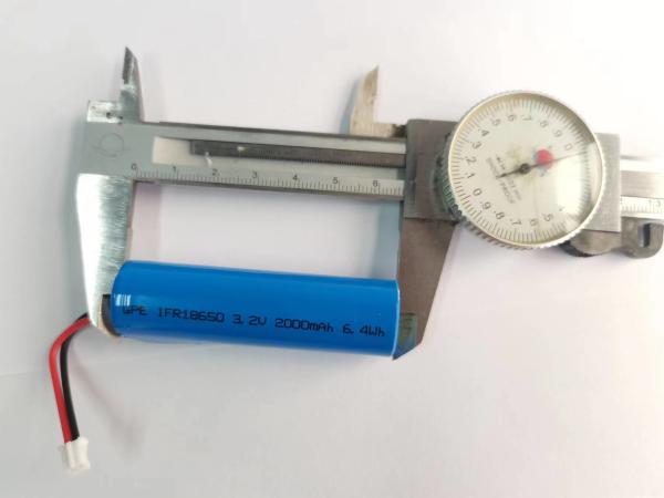 Bloco 3.2V 2000mAh da bateria de IFR18650 Lifepo4 para o carro elétrico das crianças