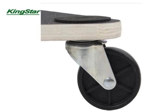 200kg Triangular Plywood Moving Dolly , Furniture Rolling Platform Dolly Mover