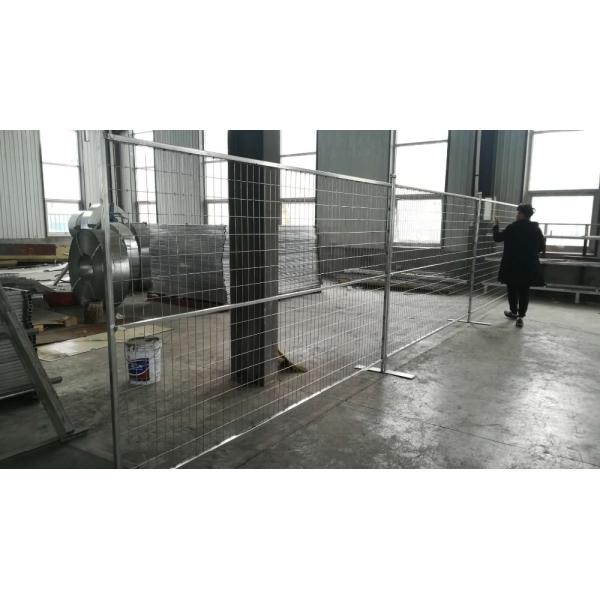 Powder coated canada temporary fence H 8’/2430mm*W10’/3048mm 2