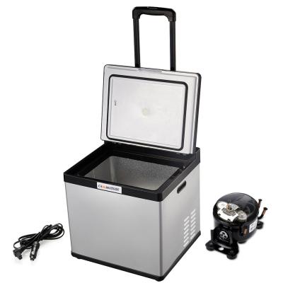 DC 28L Mini Portable Travel Car Refrigerator Cooler Fridge With LCD Touch Screen