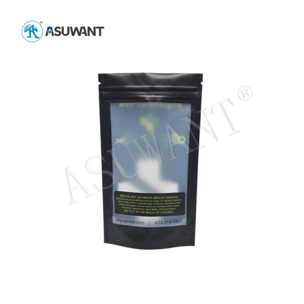 Молния Биодеградабле стоит вверх окно мешка для табака печенья ТХК КБД семени засорителя конопли