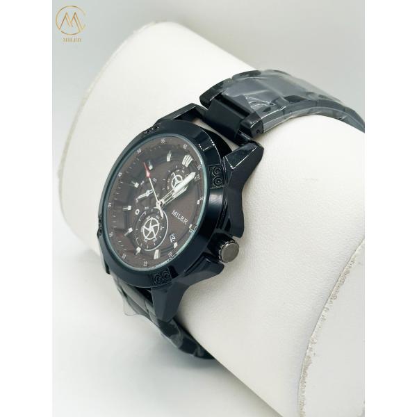 Reloj de pulsera de cuarzo resistente al agua para hombres Reloj de entrenador duradero y elegante para el uso diario