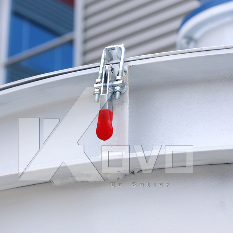 Steam-Heated External-Coil Saponification Tank with Integrated Stirrer