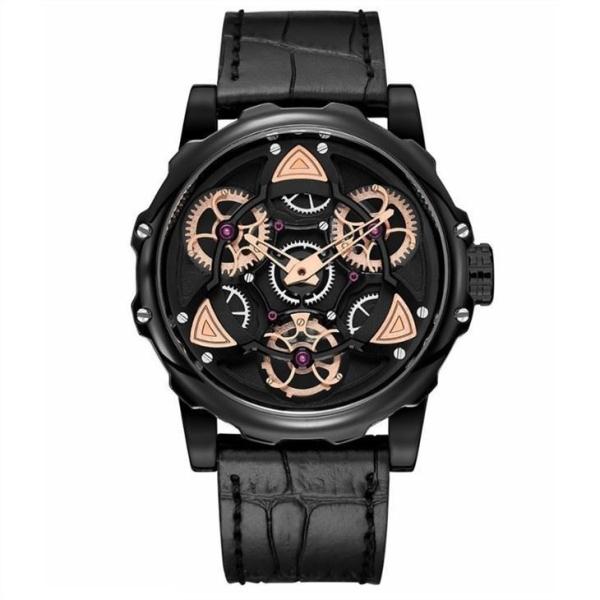 случай сплава дозора кварца людей шкалы 53mm творческий разносторонний кожаный