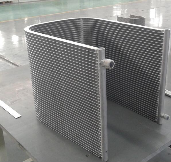 Freezer  Microchannel Heat Exchanger 37mm Wall Thickness fin coil