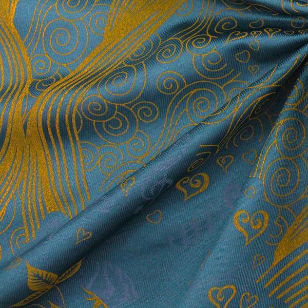 Anti Bacteria Mattress Quilting Fabric Royal Printing Bronzing Curtain Cloth