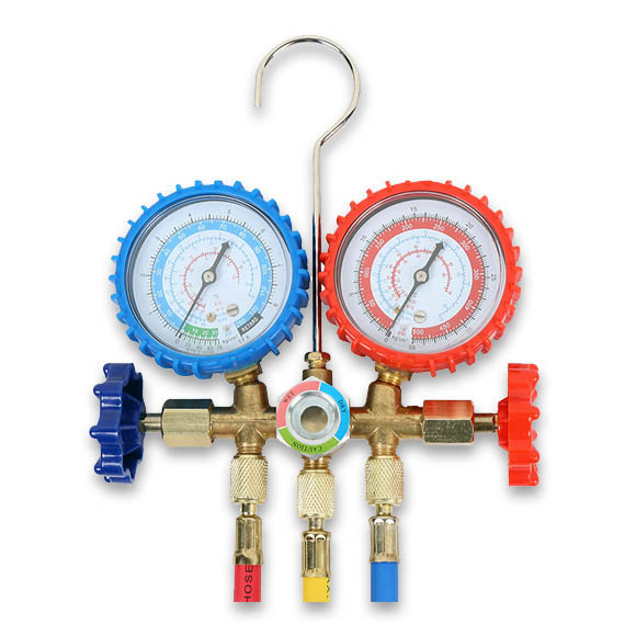 R22 R12 Commercial Refrigeration Repair Parts Manifold Pressure Gauge