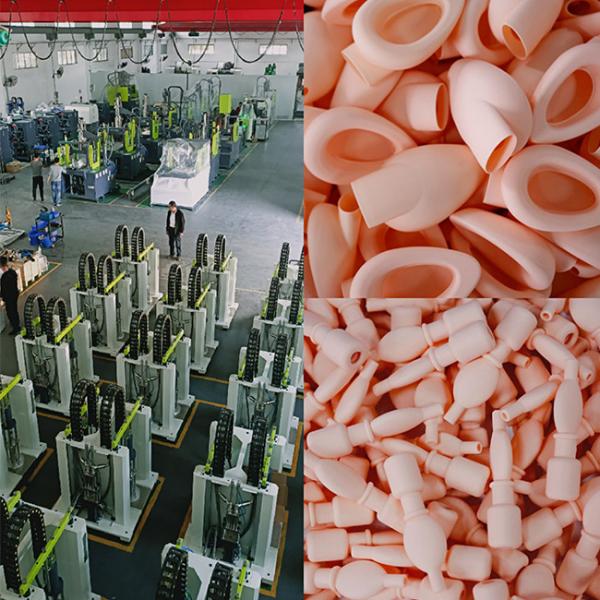 450 * 450mm Rubber Injection Moulding Machine , Durable Horizontal Injection Molding Machine