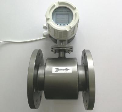 Medidor de fluxo eletromagnético com inglês/o coreano/polonês/língua turca/francesa/portuguesa para a opção
