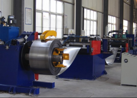 7000 Kg Single Steel Coil Weight Automatic Cable Tray Decoiler Punching Cold Bending Production Line