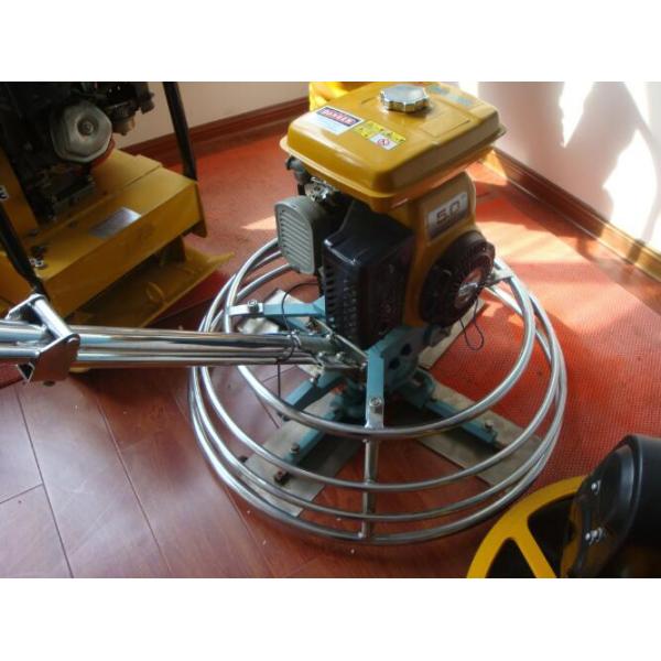 4 paseo concreto de la máquina 5.5HP de la paleta de las cuchillas detrás de la paleta concreta del poder