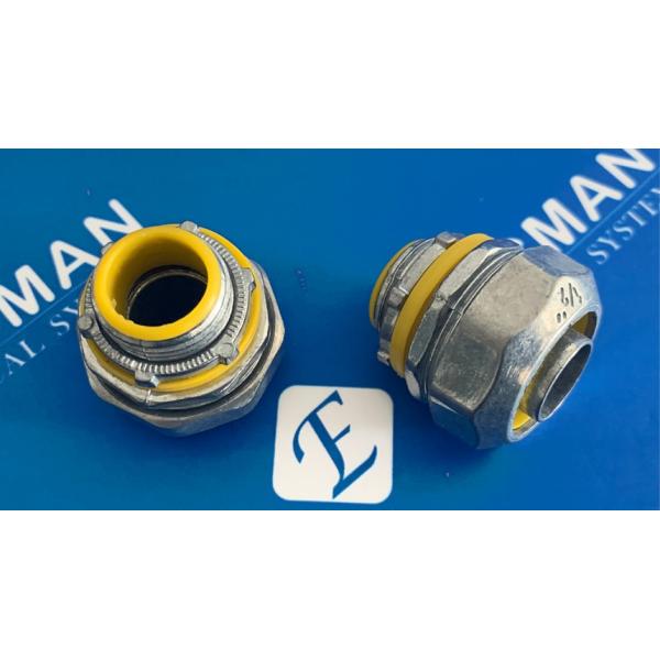 Оцинковывайте прямой жидкостный плотный дюйм соединителя 1/2