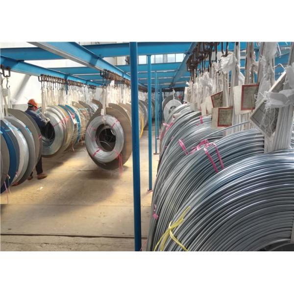 Гнуть двойная трубка 6 стены * 1 мм гальванизировал покрытый для компрессора замораживателя