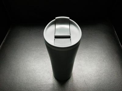 Recycling Drinking Plastic Water Bottles , Plastic Coffee Mugs Custom Color