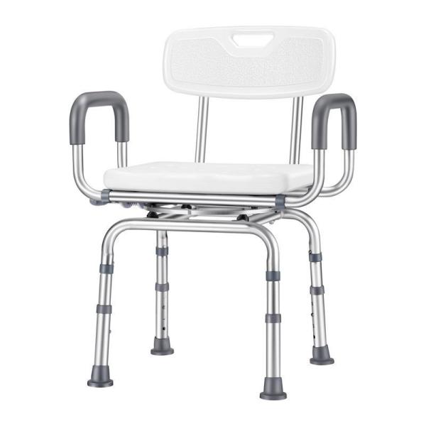 360 Degrees Swivel Shower Chair For Elderly Lightweight And Comfortable