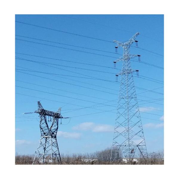35m 40m 33kv 500kv悬挂双回路电网配电设备用钢塔
