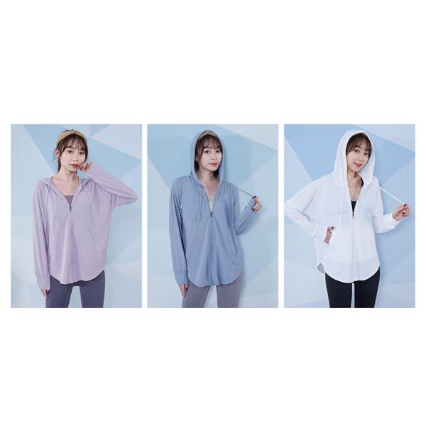 Lightweight XS-5XL Long Sleeve Zip Up Hoodie Women Running Wear