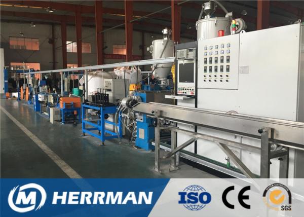 Optical Fiber Cable Sheathing Line For Armoured Cable Core Inner / Outer Sheathing