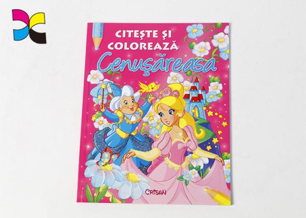 Angel Child Book Brochure Printing Services Full Color Glossy Varnish Perfect Binding