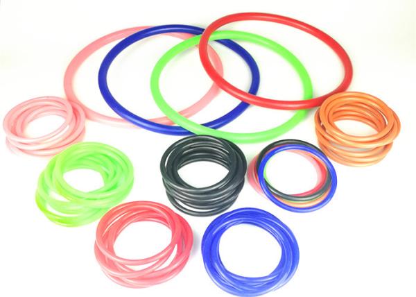 O selo brilhante da borracha de silicone da cor soa/a gaxeta anel de borracha antienvelhecimento