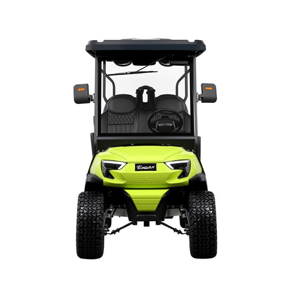 EXCAR Multi Use Lifted 6 Seater Electric Golf Buggy With Rear Flip Seat Color Customizable